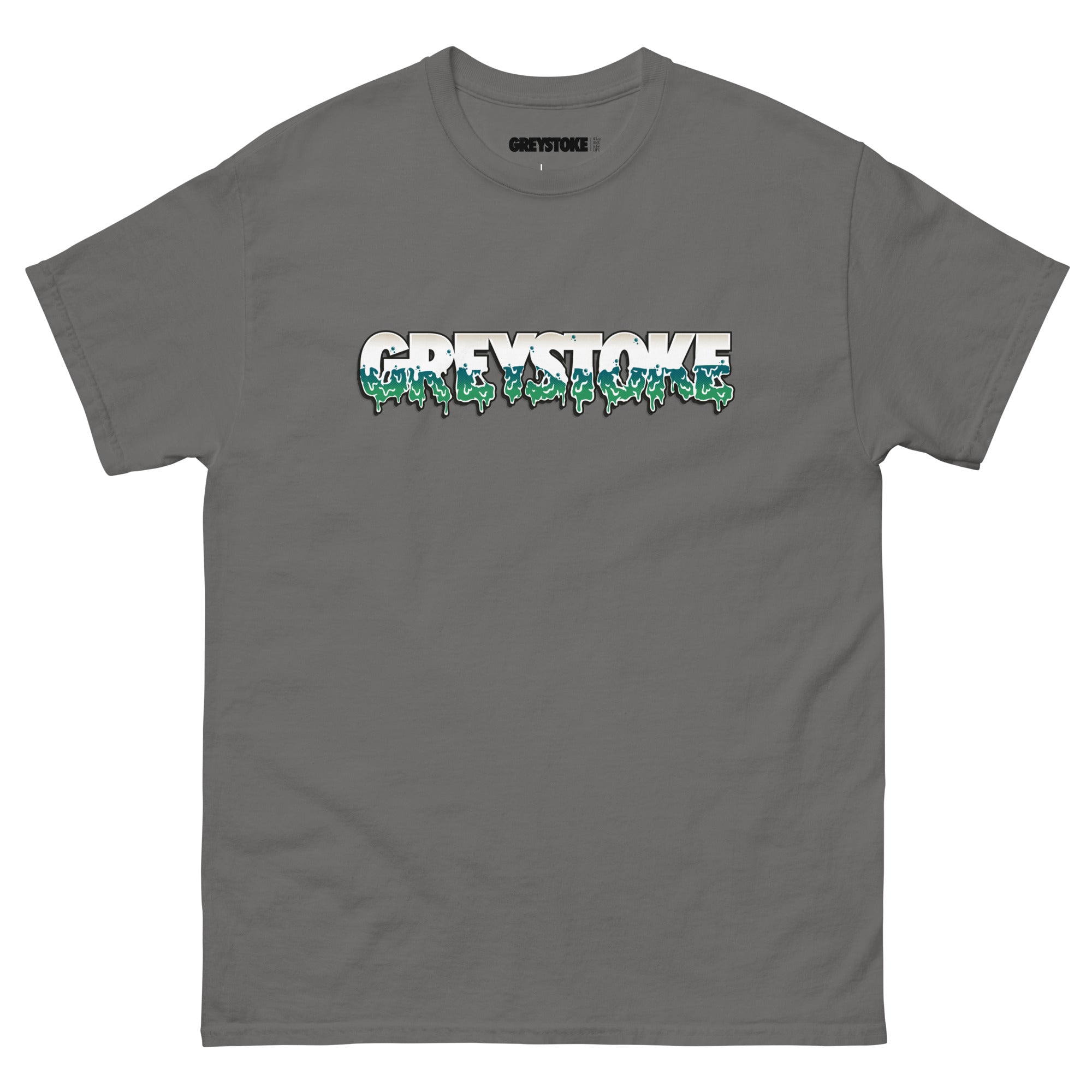 Unprocessed Brook Logo S/S Tee グレー Sサイズ GREYSTOKE DEAD SCHOOL LOGO TEE – GREYSTOKE BMX